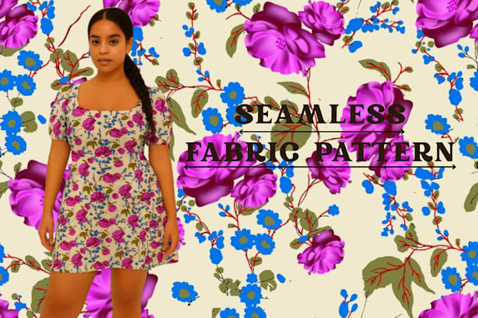 design seamless fabric flower pattern design for print fabric textile