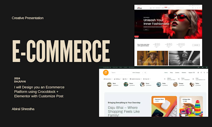 make a website that completes your desire