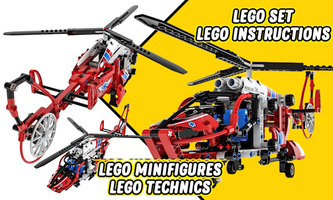 create lego moc, technics builds, minifigures, lego set instructions, animation