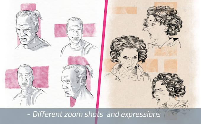 be your character design artist