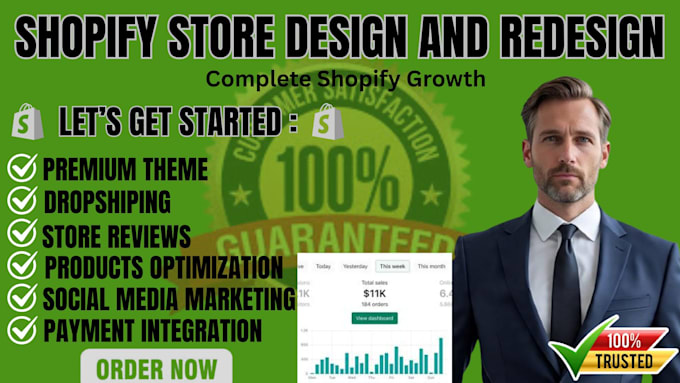 design, redesign, and optimize your shopify store with premium theme