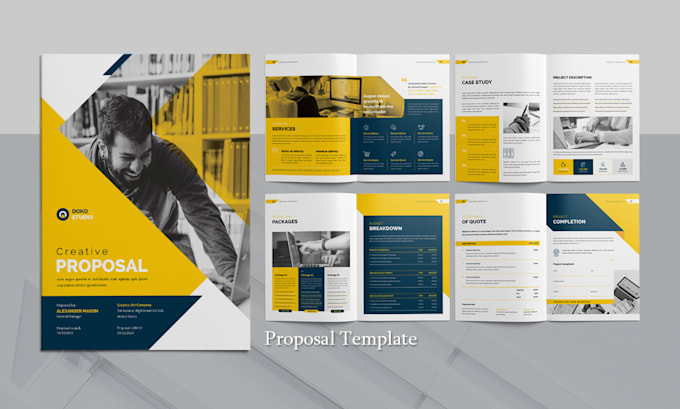design professional proposal template
