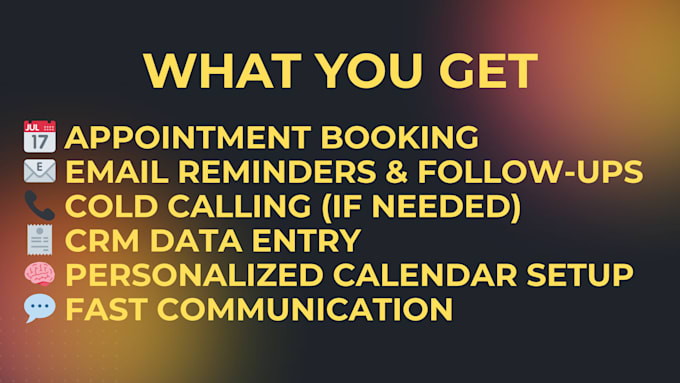 handle appointment booking, reminders, and calendar tasks