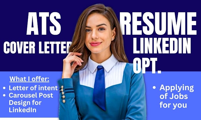 write upgrade revamp your resume, cv, cover letter, and linkedin optimization