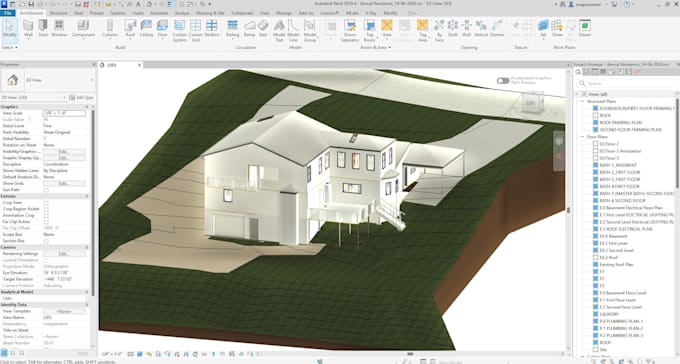 provide architecture and structure revit modeling services