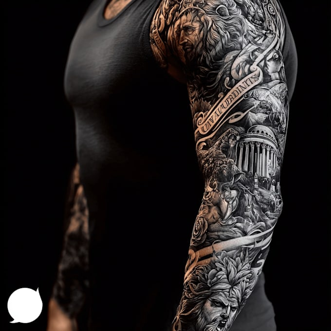 design original tattoo sleeve