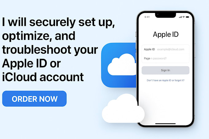 securely set up, optimize, and troubleshoot your apple id or icloud account