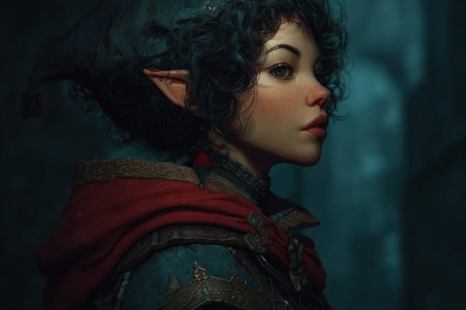 dnd character art and dnd character art