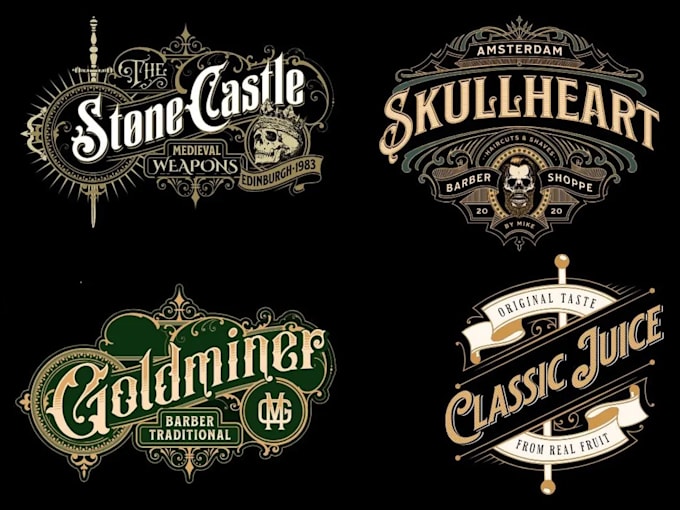 design an exceptional steampunk logo for your business