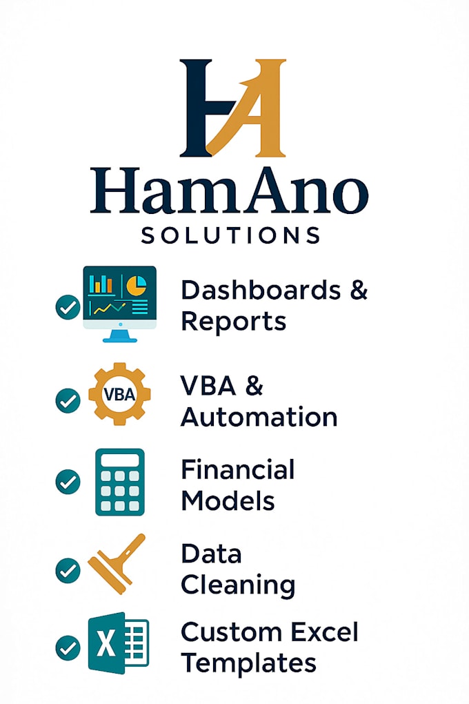 create excel dashboards and automation