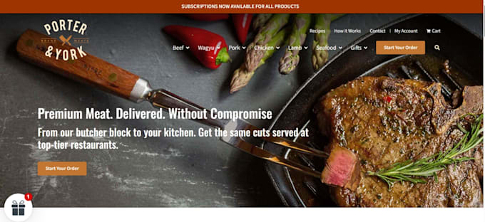 ecommerce website beauty and woo commerce website