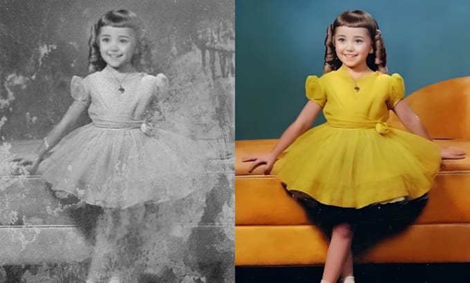 restore old photos professionally