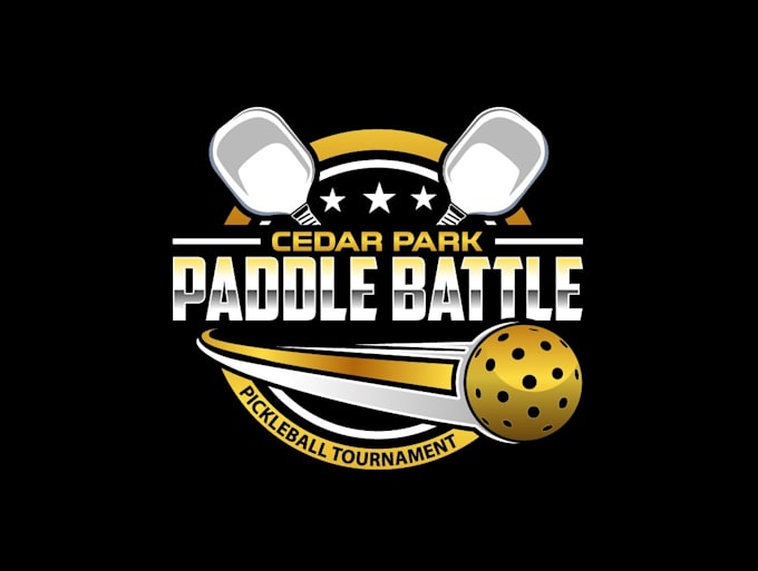 create wonderful and excellent pickleball logo design