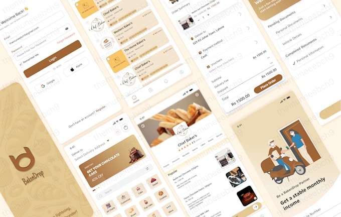 do design UI UX app design with wireframes or mockups