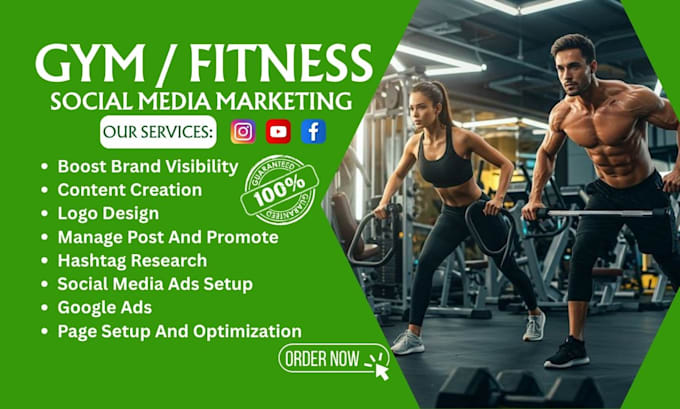 be your social media manager for gym, fitness, wellness, yoga, coaches marketing
