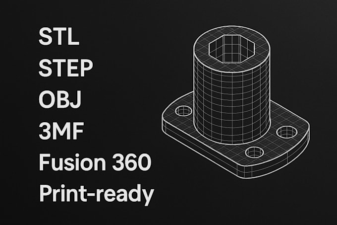design and optimize 3d models for 3d printing