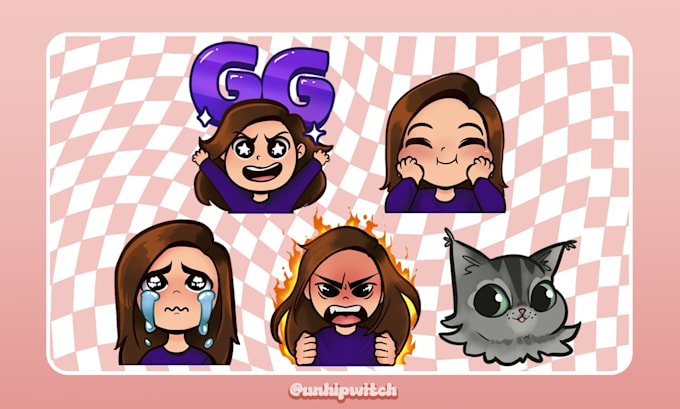 draw custom emotes for twitch, youtube, and discord