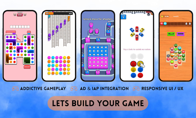 develop custom puzzle games in unity