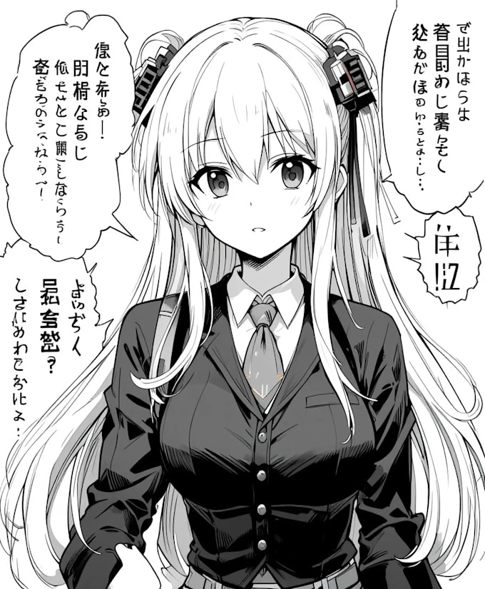 draw a manga character