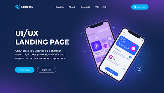 create figma app design, website UI UX design, UI UX design