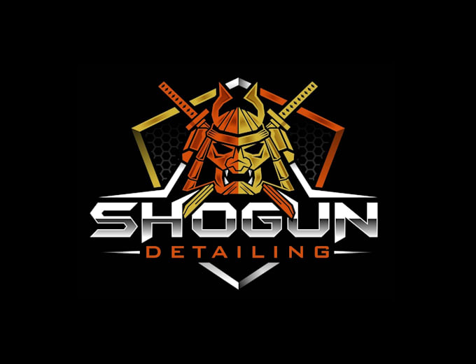 create professional and specially samurai logo design
