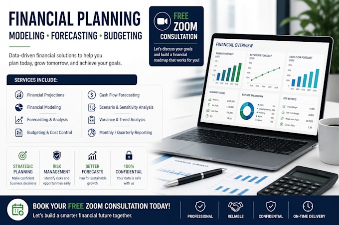 do financial projections,financial models,financial plan, forecasting, budgeting