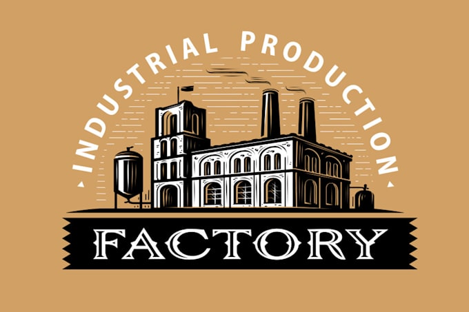 do modern woderful construcation, chimney logo