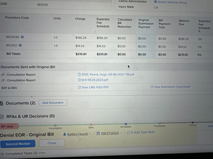 do collection calls or medical billing