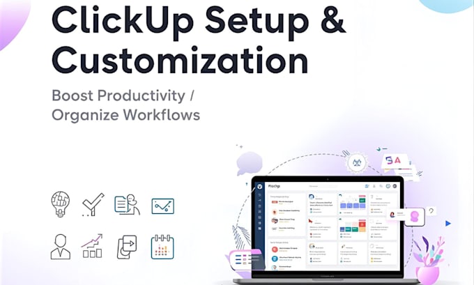 set up clickup for project management and team collaboration