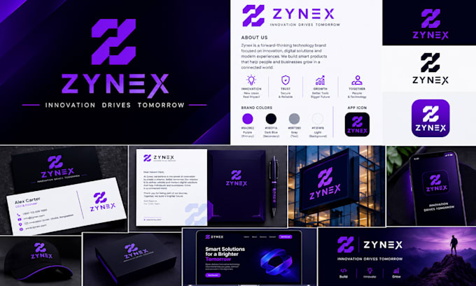 design a modern minimalist logo for your brand identity