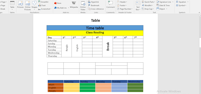 do good in word and excel and it is my hobby
