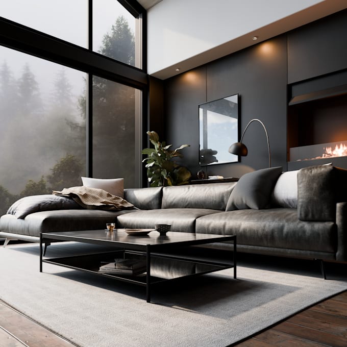 create photorealistic 3d interior renderings