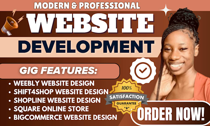 do weebly shift4shop shopline bigcommerce website design square online store