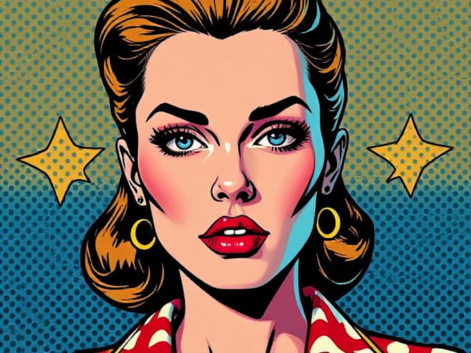 make a beautiful wpap pop art portrait