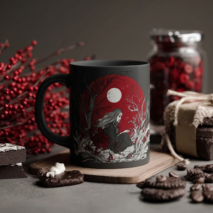 do coffee mug design, custom mug design
