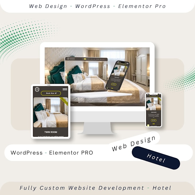 do a responsive wordpress website using elementor pro