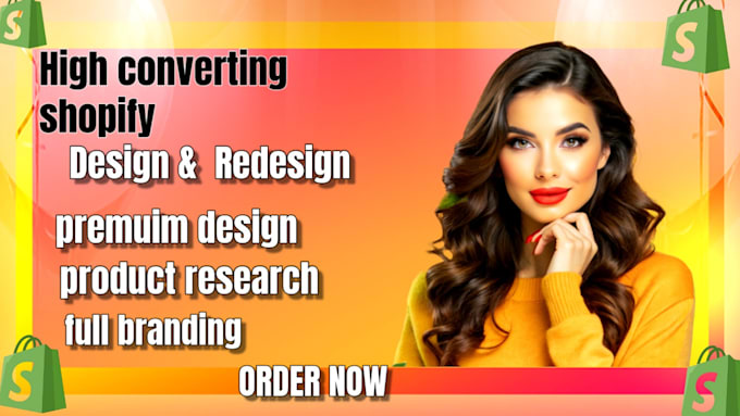 design, redesign shopify store, shopify dropshipping store