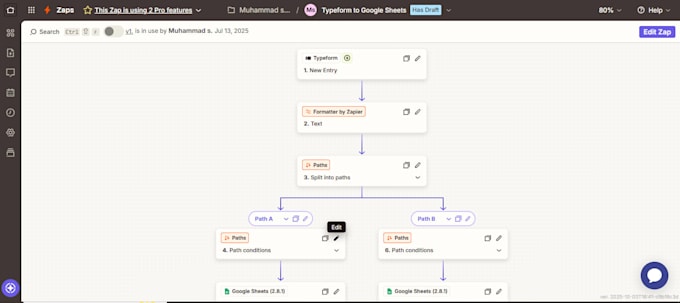 help set up or fix zapier zap integration automation