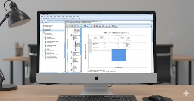 do spss data analysis, statistics, and econometric interpretation