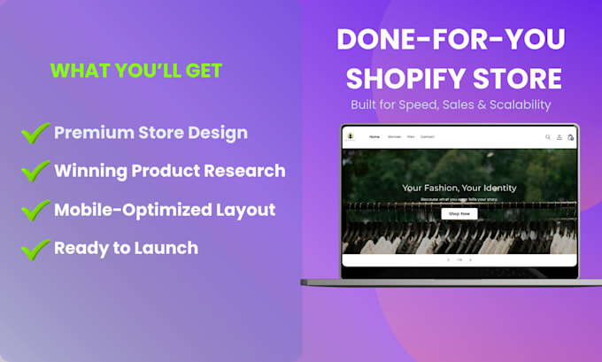build a premium ai powered shopify store for your brand