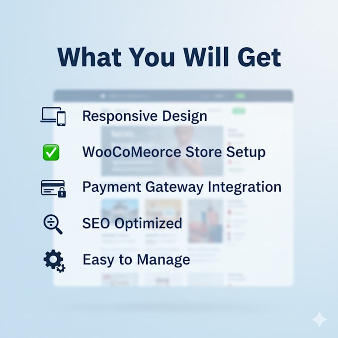 create a professional wordpress website and ecommerce store
