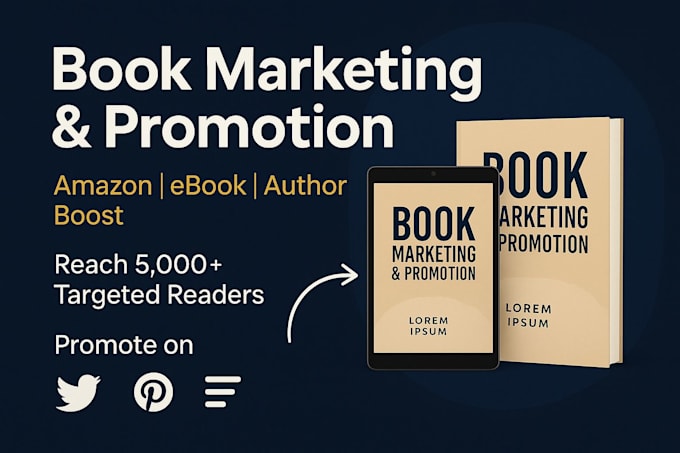 do amazon marketing ebook promotion and book marketing for author promotion