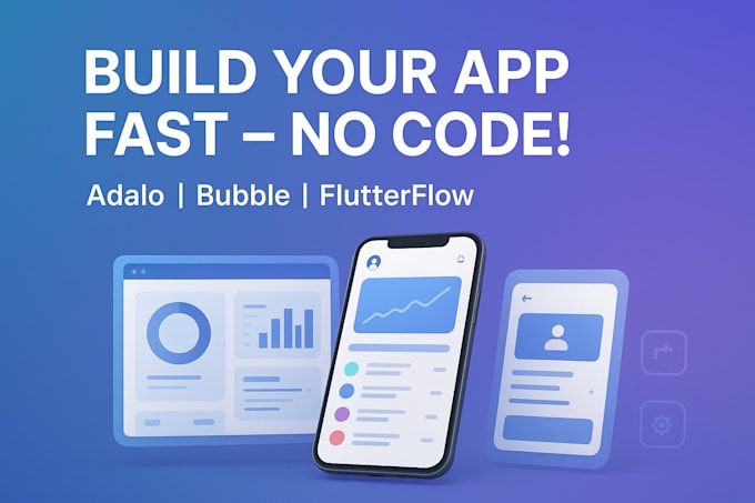 develop adalo bubble io bubble mobile app flutterflow adalo app glide app mvp