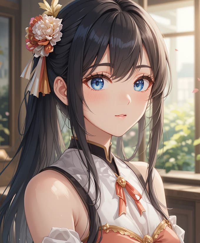draw anime or manga style portrait