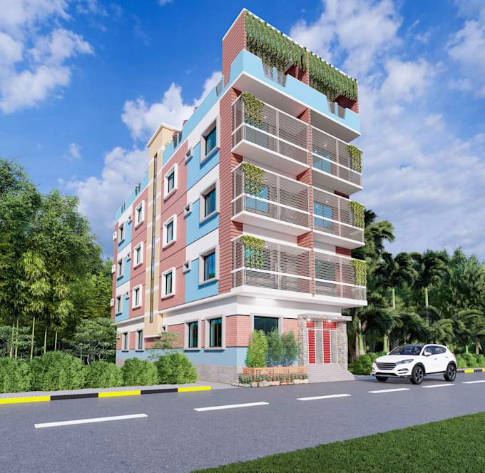 do exterior design and rendering