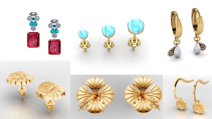 do 3d jewelry design, molding ready jewelry cad
