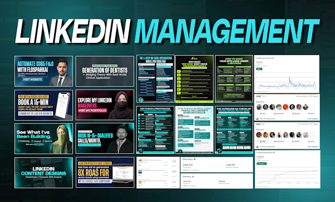 be your linkedin manager and content creator, carousel post designer