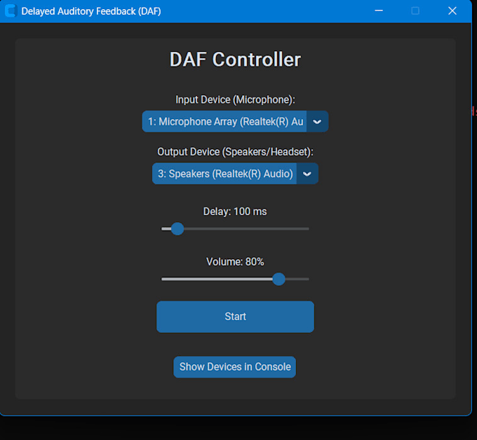 build a custom python desktop application with UI
