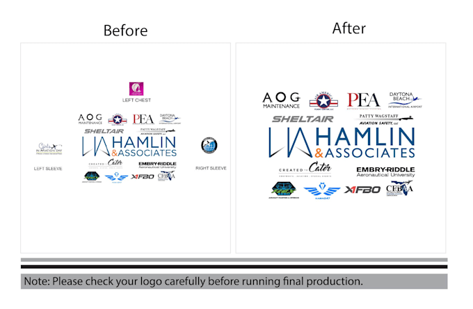 make your sponsors vector design