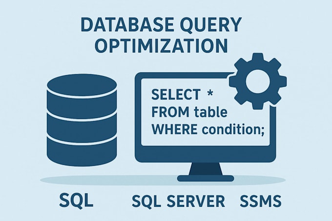 fix microsoft sql server bugs, write queries and set up databases